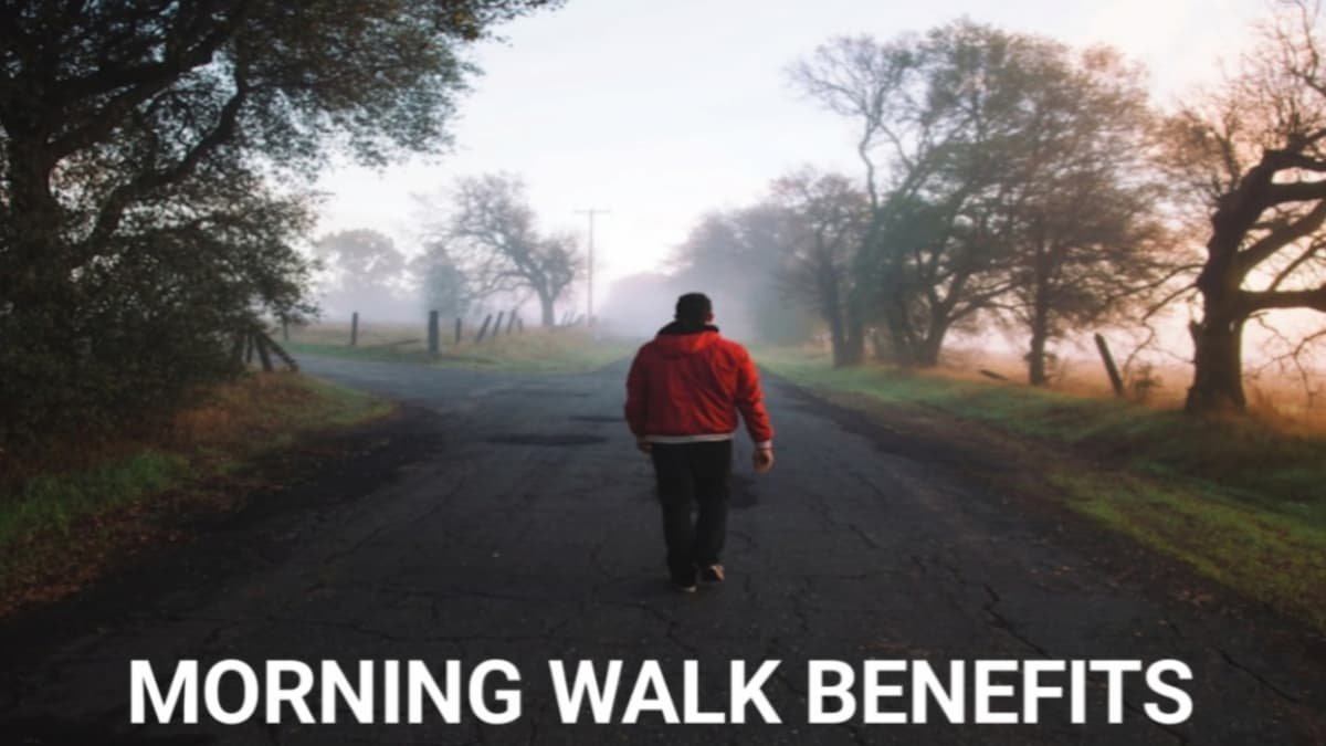 Morning walk benefits